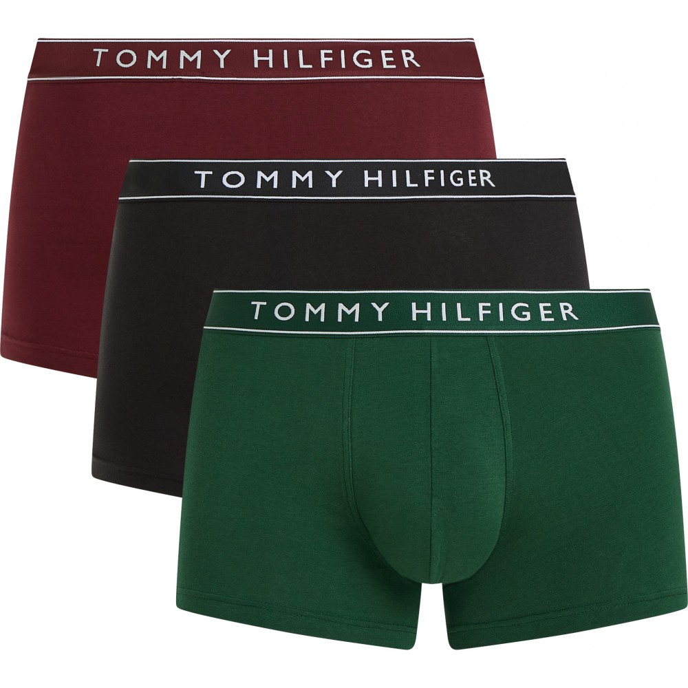 Tommy Hilfiger 3p Trunk UM0UM03520-0VC, Ανδρικά μπόξερ Σετ 3 τεμαχίων, MULTI COLOR