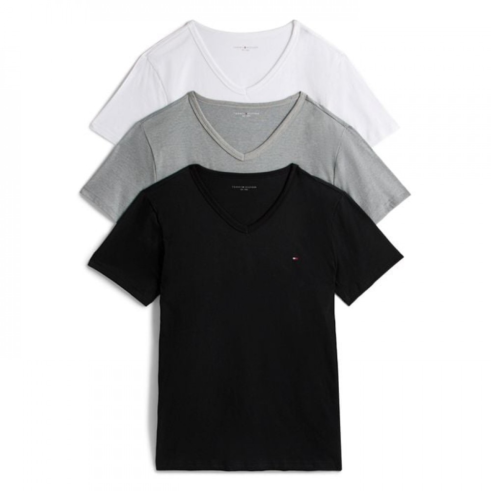 Tommy Hilfiger UM0UM03637-0XD, 3pack V-Neck T-Shirt , MULTI COLOR