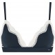 Tommy Hilfiger UW0UW06052-C1G, Γυναικείο Σουτιέν Unlined Lace Triangle, ΜΠΛΕ ΣΚΟΥΡΟ