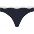 Tommy Hilfiger UW0UW06053-C1G, Γυναικείο Κυλοτάκι Thong, ΜΠΛΕ ΣΚΟΥΡΟ