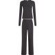 Tommy Hilfiger UW0UW06230-P5Q, GIFT LUREX LS TEE PANTS SET, Πυτζάμα Σετ FW25-26, ΓΚΡΙ