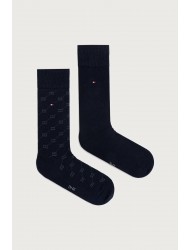 TOMMY HILFIGER 701241991-001 Ανδρικές Κάλτσες 2pcs  TH MEN SOCK FLAG AOP, NAVY