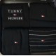 Tommy Hilfiger 701241158-002 Ανδρικές Κάλτσες 4τεμ. σε Συσκευασία Δώρου ΜΑΥΡΟ
