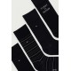 Tommy Hilfiger 701241158-002 Ανδρικές Κάλτσες 4τεμ. σε Συσκευασία Δώρου ΜΑΥΡΟ