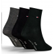 Tommy Hilfiger 701242187-001,  TH WOMEN SHORT SOCK  3p GIFT BOX LUREX
