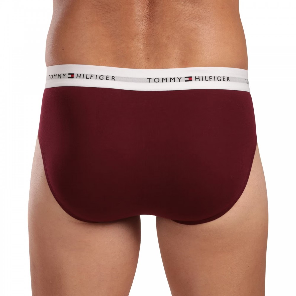 TOMMY HILFIGER UM0UM03875-0XH, Ανδρικά Σλιπ 3 pack Signature Cotton Essentials Briefs