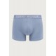 Tommy Hilfiger UM0UM03882-0XL 3pcs Trunk , Ανδρικά μπόξερ Σετ 3 τεμ. ΜΠΛΕ