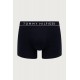 Tommy Hilfiger UM0UM03882-0XL 3pcs Trunk , Ανδρικά μπόξερ Σετ 3 τεμ. ΜΠΛΕ