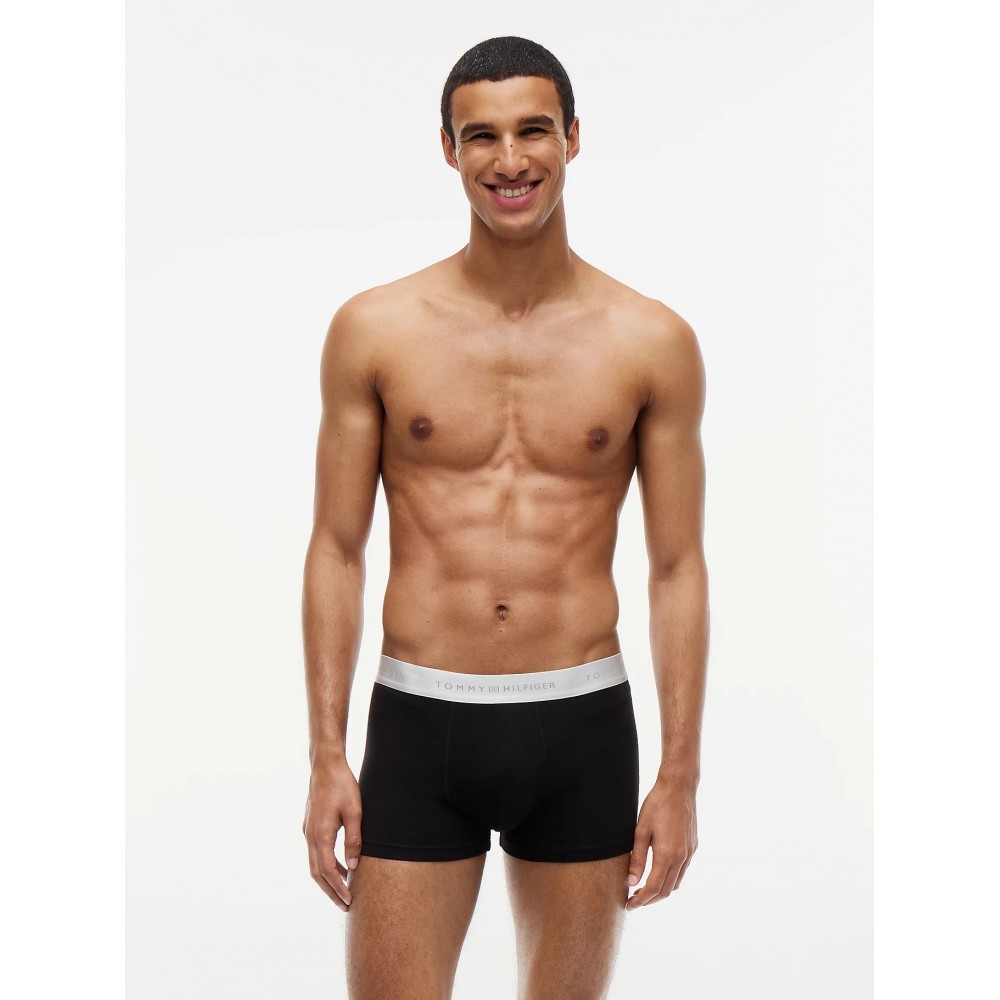 Tommy Hilfiger  UM0UM03964-0W8, 3pcs TRUNK METALLIC WB,   ΜΑΥΡΟ