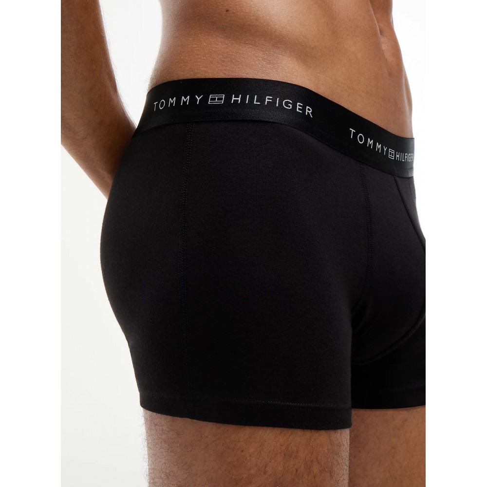 Tommy Hilfiger  UM0UM03964-0W8, 3pcs TRUNK METALLIC WB,   ΜΑΥΡΟ