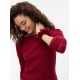 Tommy Hilfiger UW0UW06603-XJS, Essential Pointelle Pyjama Set And Scrunchie, ΜΠΟΡΝΤΟ