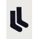 TOMMY HILFIGER 701241991-004 Ανδρικές Κάλτσες 2pcs  TH MEN SOCK FLAG AOP, BLACK