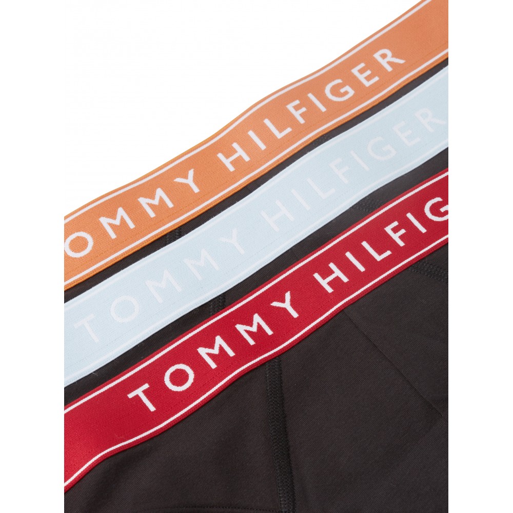 Tommy Hilfiger UM0UM03856-0XD 3pcs Brief , Ανδρικά Σλιπ Σετ 3 τεμ. ΜΑΥΡΟ