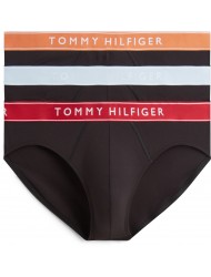 Tommy Hilfiger UM0UM03856-0XD 3pcs Brief , Ανδρικά Σλιπ Σετ 3 τεμ. ΜΑΥΡΟ