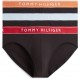 Tommy Hilfiger UM0UM03856-0XD 3pcs Brief , Ανδρικά Σλιπ Σετ 3 τεμ. ΜΑΥΡΟ
