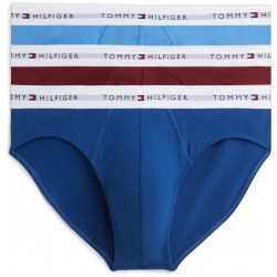 TOMMY HILFIGER UM0UM03875-0XH, Ανδρικά Σλιπ 3 pack Signature Cotton Essentials Briefs