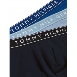 Tommy Hilfiger UM0UM03882-0XL 3pcs Trunk , Ανδρικά μπόξερ Σετ 3 τεμ. ΜΠΛΕ