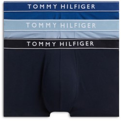 Tommy Hilfiger UM0UM03882-0XL 3pcs Trunk , Ανδρικά μπόξερ Σετ 3 τεμ. ΜΠΛΕ