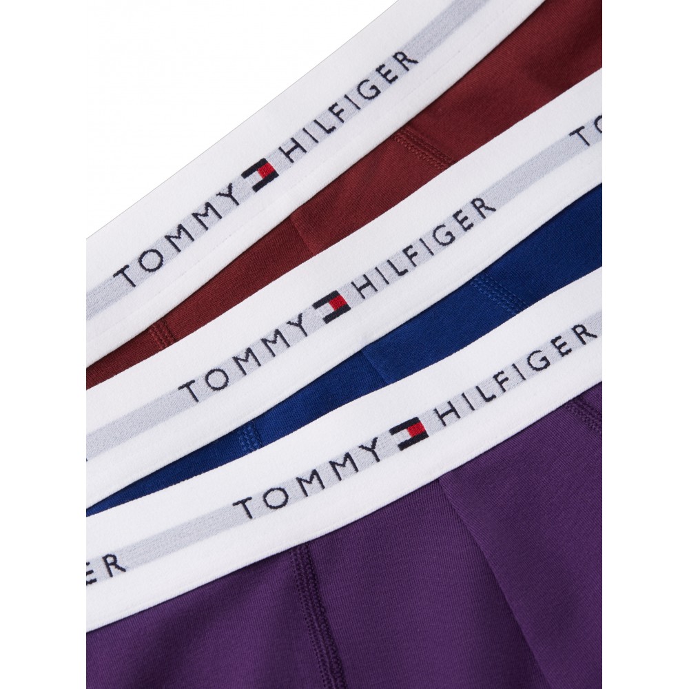 Tommy Hilfiger UM0UM03889-0W1 3pcs Trunk , Ανδρικά μπόξερ Σετ 3 τεμ. MULTI COLOR