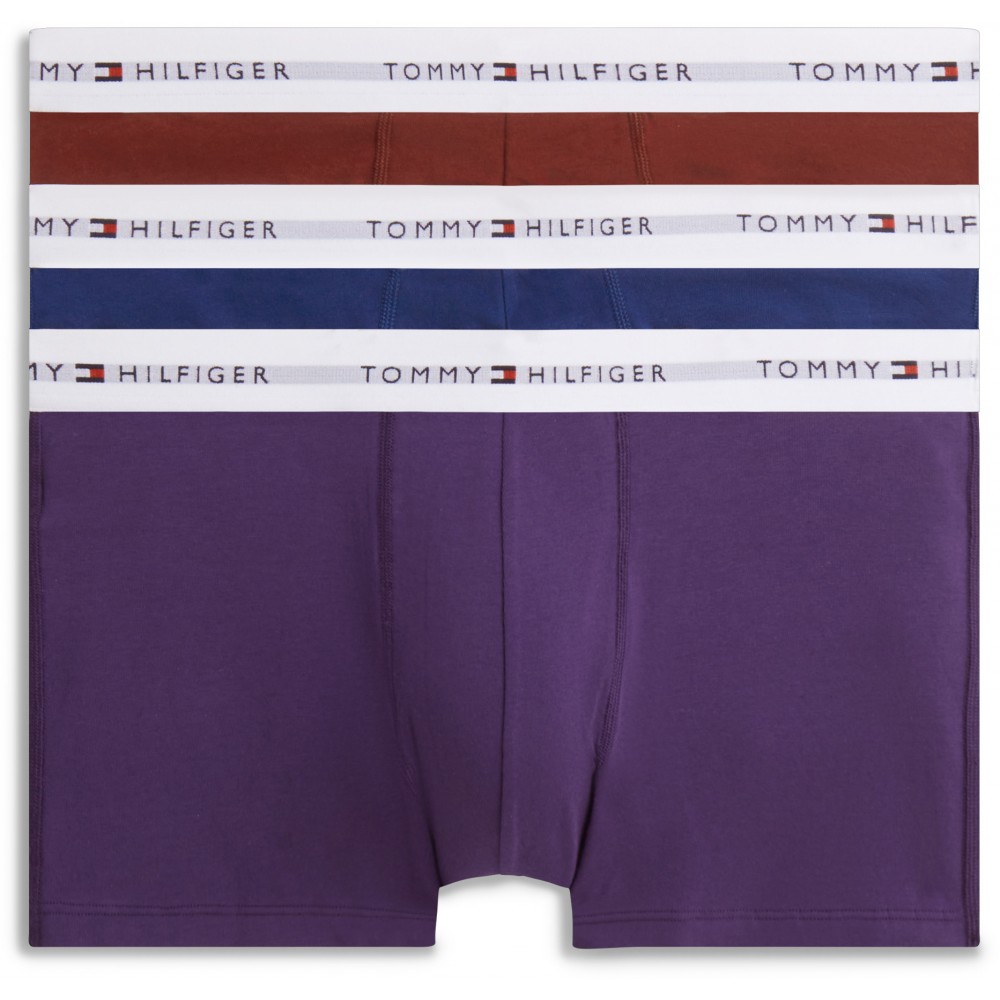Tommy Hilfiger UM0UM03889-0W1 3pcs Trunk , Ανδρικά μπόξερ Σετ 3 τεμ. MULTI COLOR