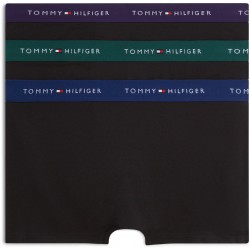 Tommy Hilfiger UM0UM03890-05J, Ανδρικό Boxer Trunk Stretch Cotton 3pack,  Μαύρο