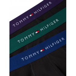 Tommy Hilfiger UM0UM03890-05J, Ανδρικό Boxer Trunk Stretch Cotton 3pack,  Μαύρο