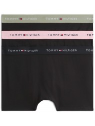 Tommy Hilfiger UM0UM03890-0XR 3p WB Trunk , Ανδρικά μπόξερ Σετ 3 τεμ. ΜΑΥΡΟ