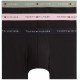 Tommy Hilfiger UM0UM03890-0XR 3p WB Trunk , Ανδρικά μπόξερ Σετ 3 τεμ. ΜΑΥΡΟ