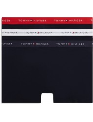 Tommy Hilfiger Plus Size UM0UM03897-05M 3p WB Trunk , Ανδρικά μπόξερ Σετ 3 τεμ. BLEU BLACK