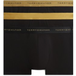 Tommy Hilfiger  UM0UM03964-067, 3pcs TRUNK METALLIC WB,   ΜΑΥΡΟ