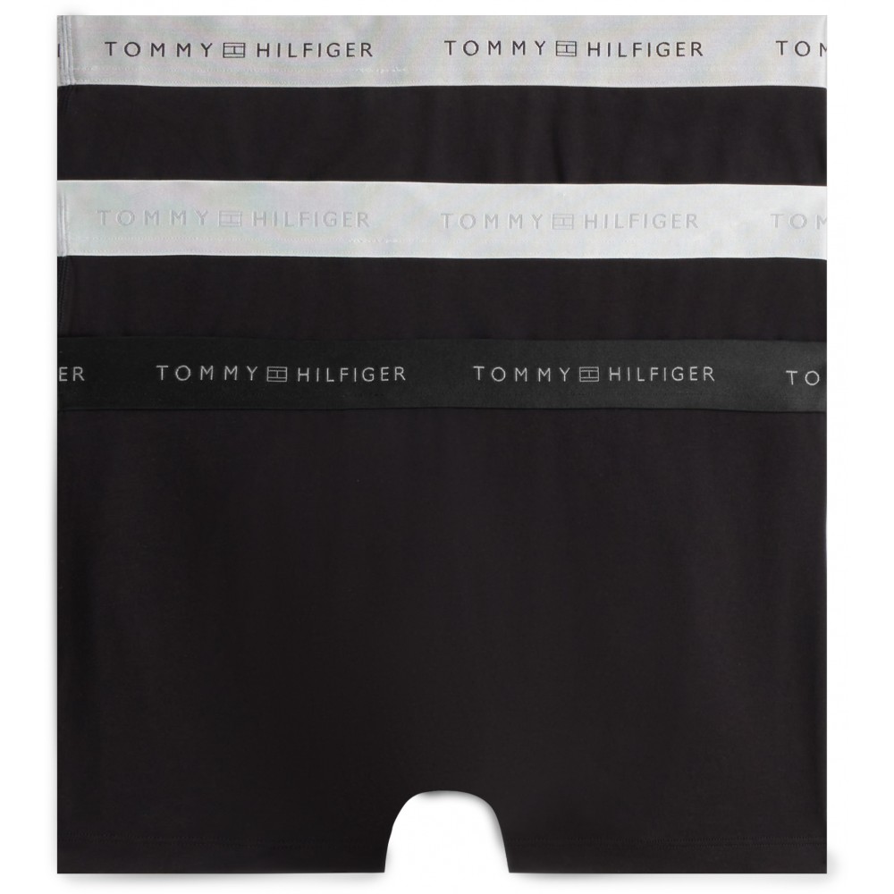 Tommy Hilfiger  UM0UM03964-0W8, 3pcs TRUNK METALLIC WB,   ΜΑΥΡΟ