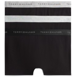 Tommy Hilfiger  UM0UM03964-0W8, 3pcs TRUNK METALLIC WB,   ΜΑΥΡΟ