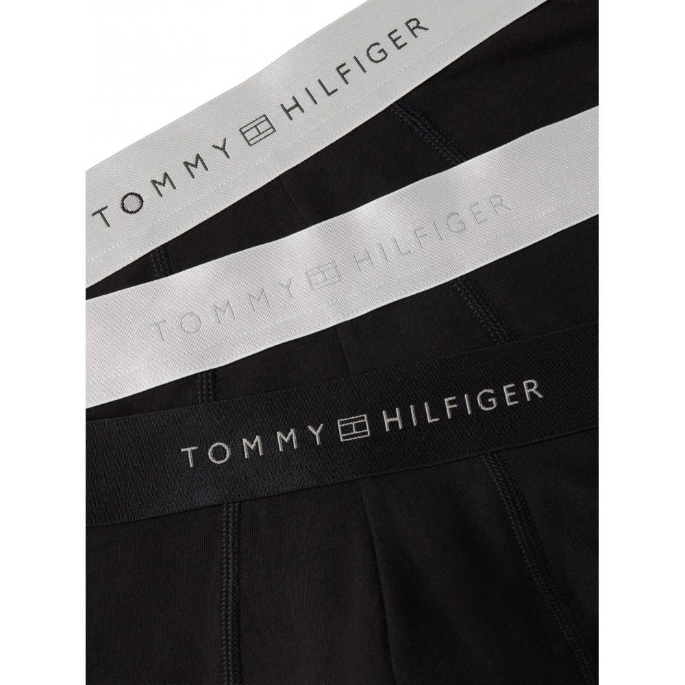 Tommy Hilfiger  UM0UM03964-0W8, 3pcs TRUNK METALLIC WB,   ΜΑΥΡΟ