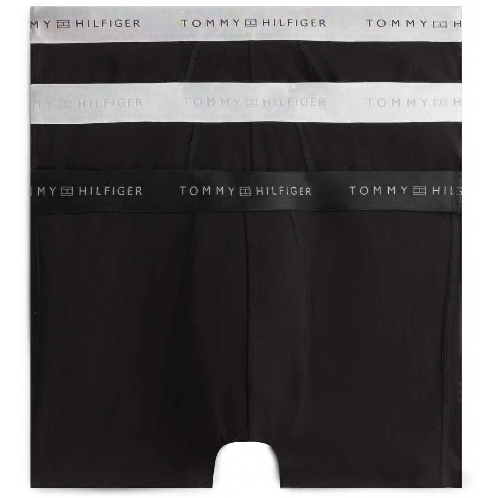 Tommy Hilfiger  UM0UM03964-0W8, 3pcs TRUNK METALLIC WB,   ΜΑΥΡΟ
