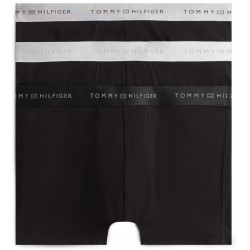 Tommy Hilfiger  UM0UM03964-0W8, 3pcs TRUNK METALLIC WB,   ΜΑΥΡΟ