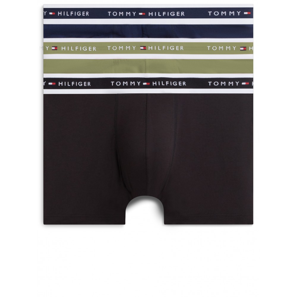 Tommy Hilfiger UM0UM03981-0RX, 3pack  Logo Waistband Trunk, MULTI COLOR
