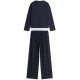 Tommy Hilfiger UW0UW06600-05F, Essential Jersey Long Sleeve Pyjama Set Γυναικεία Πυζάμα ΜΠΛΕ ΣΚΟΥΡΟ