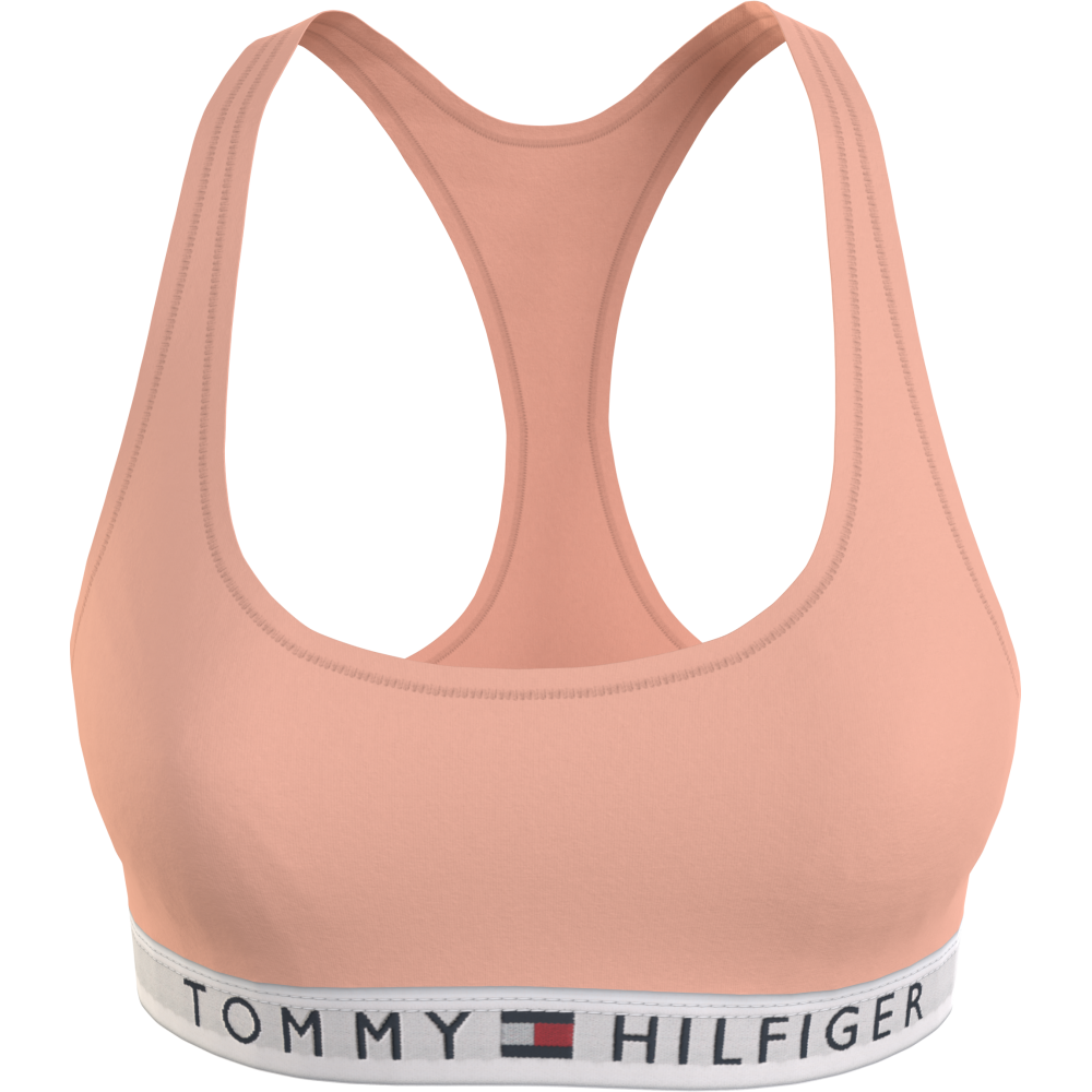 TOMMY HILFIGER  UW0UW02037-TLR  Scoop Neck Γυναικείο Μπουστάκι με αθλητική πλάτη