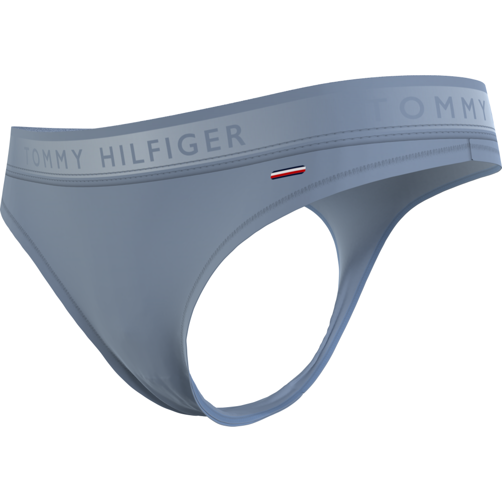 Κυλοτάκι Εσώρουχο String TOMMY HILFIGER UW0UW03154-DY5  με φαρδύ λα΄στιχο και λογότυπο