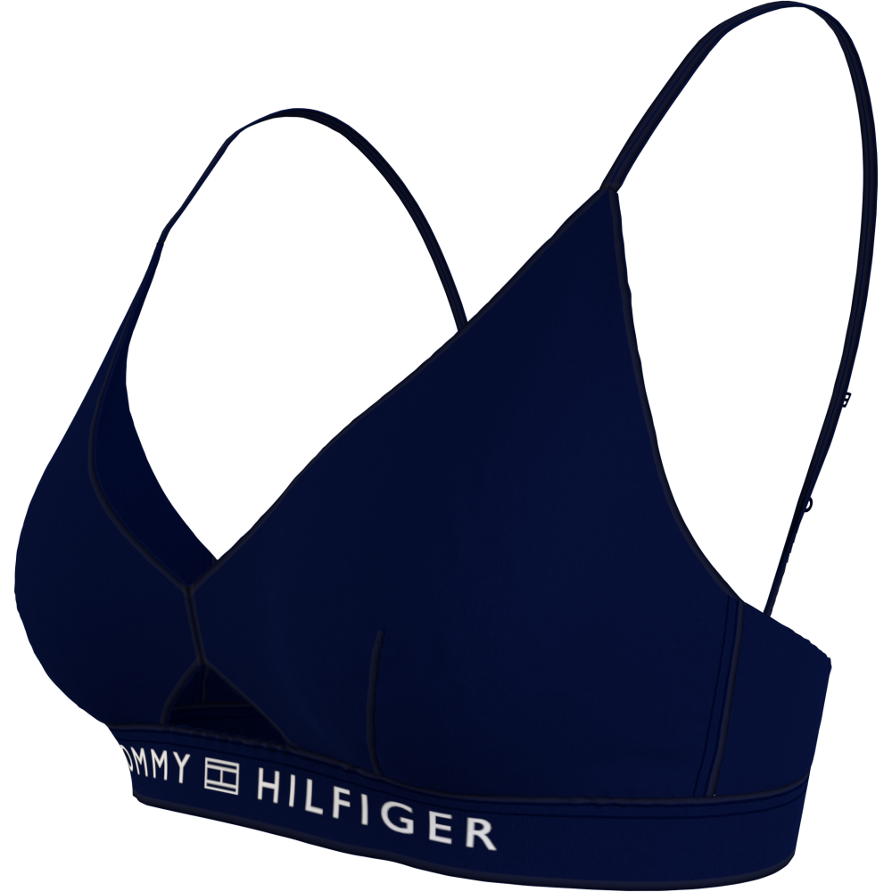 Tommy Hilfiger UW0UW03356-DW5, Γυναικείο Τριγωνάκι Μαγιό με  επένδυση ΜΠΛΕ