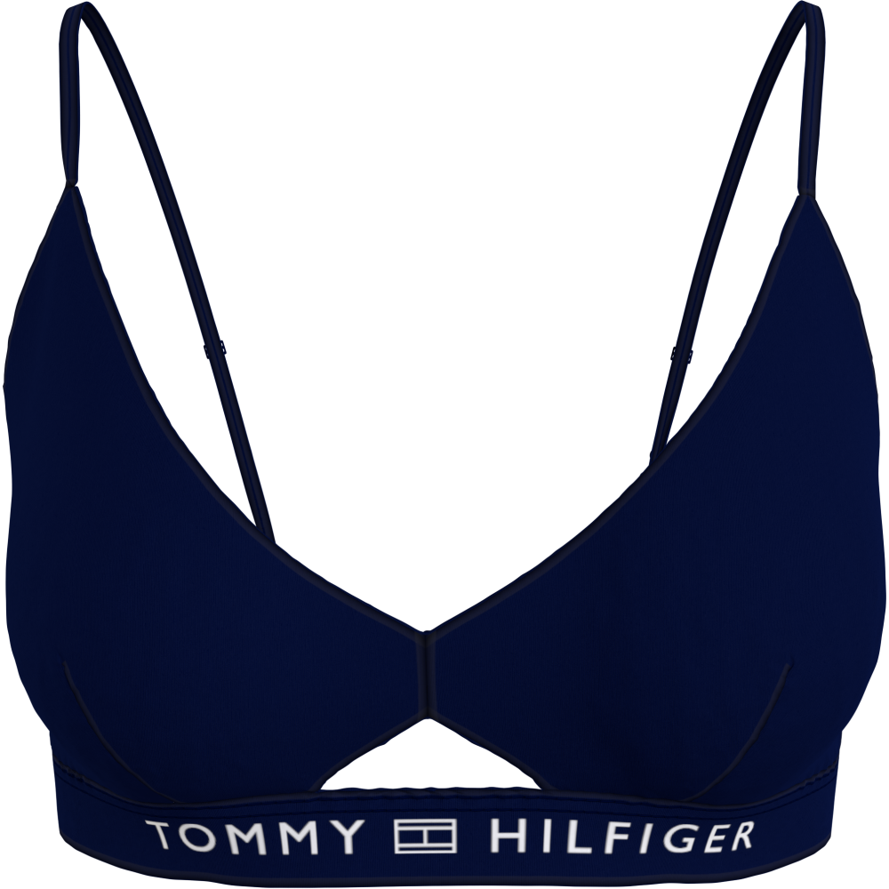 Tommy Hilfiger UW0UW03356-DW5, Γυναικείο Τριγωνάκι Μαγιό με  επένδυση ΜΠΛΕ