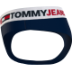 Brazilian Κυλοτάκι TOMMY HILFIGER UW0UW03527-DW5 με λογότυπο στη μέση ΜΠΛΕ ΣΚΟΥΡΟ