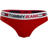 Brazilian Κυλοτάκι TOMMY HILFIGER UW0UW03527-XLG με λογότυπο στη μέση KOKKINO