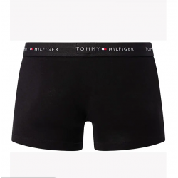 Tommy Hilfiger UM0UM02763-0SK, 3p WB Trunk  , Ανδρικά μπόξερ από οργανικό βαμβάκι ΜΑΥΡΟ