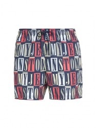 Ανδρικό Μαγιό Tommy Hilfiger UM0UM02759-0GL Medium Drawstring Print
