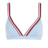 Tommy Hilfiger Μαγιό Top Triangle RP  Signature Tape  UW0UW04101-C1Z, VESSEL BLUE