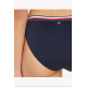 Tommy Hilfiger Μαγιό Slip Hipster Cut Bikini Stripes UW0UW04113-DW5, ΜΠΛΕ ΣΚΟΥΡΟ