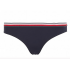 Tommy Hilfiger Μαγιό Slip Hipster Cut Bikini Stripes UW0UW04113-DW5, ΜΠΛΕ ΣΚΟΥΡΟ