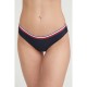 Tommy Hilfiger Μαγιό Slip Hipster Cut Bikini Stripes UW0UW04113-DW5, ΜΠΛΕ ΣΚΟΥΡΟ