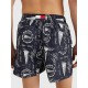 Tommy Hilfiger UM0UM02827-DX1 Medium Drawstring Print Ανδρικό Μαγιό Βερμούδα DARK BLUE